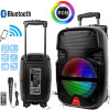 3000 Watts Wireless Portable Party Bluetooth Speaker With Microphone & Remote 8" Subwoofer High Quality Big Sound