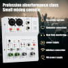 2 Channels Professional portable Audio Interface sound card console mini USB MIXER for Guitar Recording Studio Singing