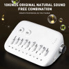1pc Mini Sleep Sound Machine 10 Soothing Nature Sounds Portable Mini Sleep Sound Machine, Noise Cancelling With Breathing Light