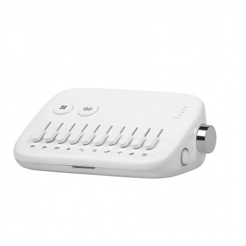 1pc Mini Sleep Sound Machine 10 Soothing Nature Sounds Portable Mini Sleep Sound Machine, Noise Cancelling With Breathing Light