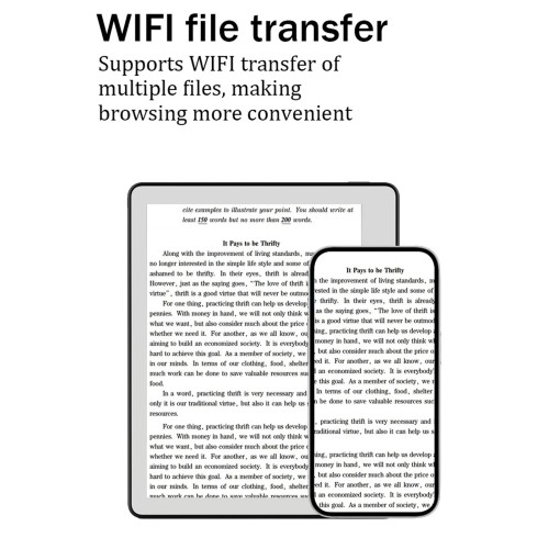 Digital Book Reader E Book Reader BK576 5.76 Inch  Open E Book Reader for Android 8.1 1GB 16GB Eye Friendly E Reader 