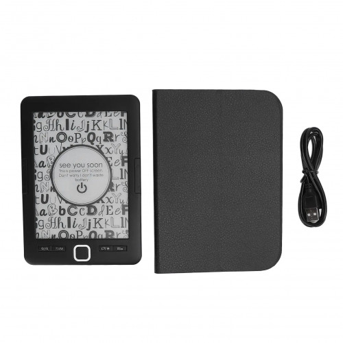 Digital Electric Book Reader Clear Display 6 Inch Text Annotation Ink Screen Book Reader with 8G Storage for Commuting for Home