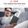 E Reader 7in Color  LCD 16:9 Screen HD 800x480 380MHz Black Protective Case Portable E Reader for EPUB PDF TXT E Reader