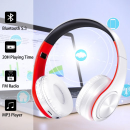 Headphones Bluetooth Headset Earphone Wireless Headphones Stereo Foldable Sport Earphone Microphone Headset Handfree MP3 Player 
