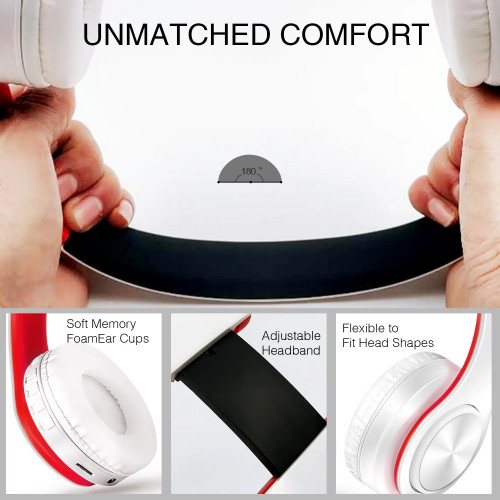 Headphones Bluetooth Headset Earphone Wireless Headphones Stereo Foldable Sport Earphone Microphone Headset Handfree MP3 Player