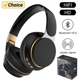 Wireless Headphones Bluetooth 5.0 Headset Foldable Earphones HiFi 9D Bass Stereo Earphone Sport Headset With Microphone 