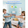 AWATRUE HK07 Kids Wired Headphones Stereo Sound Earphone with Mic Music Study Headset Limited Volume 74dB/85dB for Children