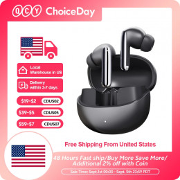 QCY MeloBuds Pro ANC Bluetooth 5.3 Earphones Wireless 46dB Hybrid ANC Hi-Res LDAC Earbuds 6 Mic Headphones 34H in-Ear Detection 