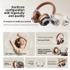 100% Original Lenovo LE602 Head Mounted Wireless Earphones Over-ear 6.0 Bluetooth Headphone HIFI Stereo Music Game Sport Earbuds
