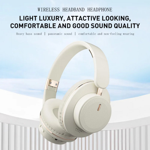Wireless TV Headphones Bluetooth 5.3 USB Adaptor Stereo endurance 12 hours Headset Foldable Helmet Earbuds with Mic for PC Music