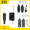 XTUGA Mini Wireless Microphones Professional Converter XLR Rechargeable Transmitter Receiver For Dynamic Condenser Microphone