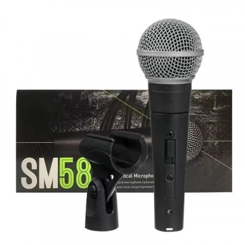 New Packing Professional Live Vocals SM58LC-Mic SM58S-Mic Dynamic Wired Microphone Legendary 58LC Handheld Mic For Studio Stage
