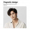 M9 Wireless Lavalier Microphone w/ Charging Box Magnetic Lapel Microphone Noise Reduction Audio Recording Mic for Xiaomi/iPhone