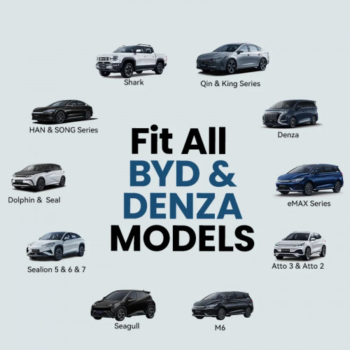 BYD & DENZA Official factory Car Microphone With Receiver, Karaoke Microphone for BYD all Models + Denza, Original sale.