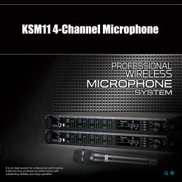 Leicozic 4 Channel Wireless Microphone Professional Lapel Wireless Microfono Headset Microfone Dynamic AD4Q KSM8 KSM11 SM-Beta58
