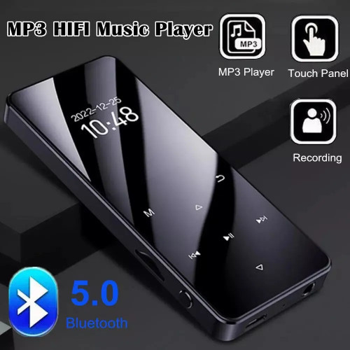 MP3 Player Bluetooth 5.0 MP4 Player HiFi Lossless Music Player Portable Audio Walkman With FM/E-book/Recorder/Mp3