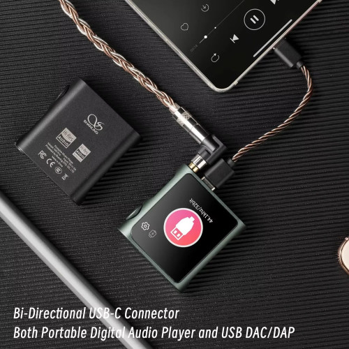 SHANLING M0 Pro MP3 Player HIFI Portable Music Player Hi-Res Audio MP3 Player Two-Way Bluetooth 2*ES9219C DAC LDAC aptX PCM384