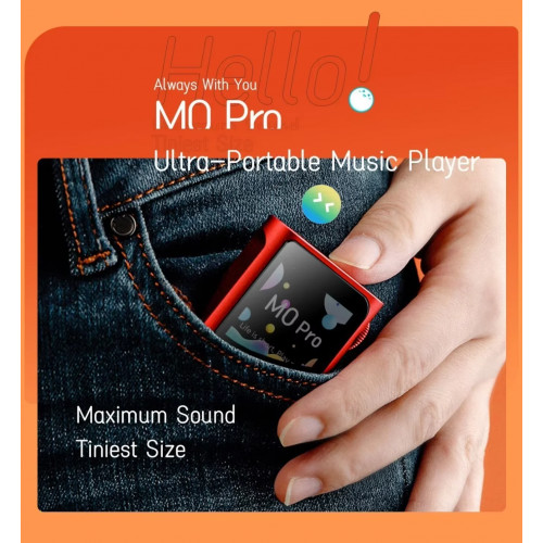 SHANLING M0 Pro MP3 Player HIFI Portable Music Player Hi-Res Audio MP3 Player Two-Way Bluetooth 2*ES9219C DAC LDAC aptX PCM384