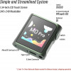 SHANLING M0 Pro MP3 Player HIFI Portable Music Player Hi-Res Audio MP3 Player Two-Way Bluetooth 2*ES9219C DAC LDAC aptX PCM384