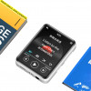 BT 5.2 MP3 Player Touch Screen 1.77 inches Screen 300mah Micro USB Charging Port 3.5mm Headphone jack with FM Radio Player