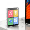 BT 5.2 MP3 Player Touch Screen 1.77 inches Screen 300mah Micro USB Charging Port 3.5mm Headphone jack with FM Radio Player