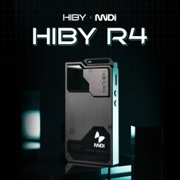 HiBy R4 MiDi Version ES9018Q2M*4 Android 12 HiFi Music Player MP3 Audio Bluetooth WiFi DSD256 MQA 16x USB DAC 11hr 4.7'' OPA1652