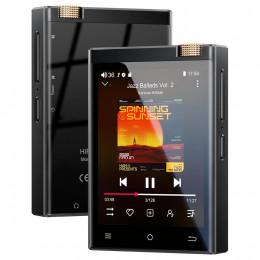 Hi-Fi MP3 Player with Bluetooth and WiFi, Oilsky Lossless DSD High-Resolution Digital Audio with 64GB Memory Card up to 1TB 