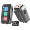 8G-128GB Touch Screen Mini Bluetooth MP3 Player +Clip HIFI Music Player E-book FM Radio Audio Voice Recorder Sports Walkman MP4