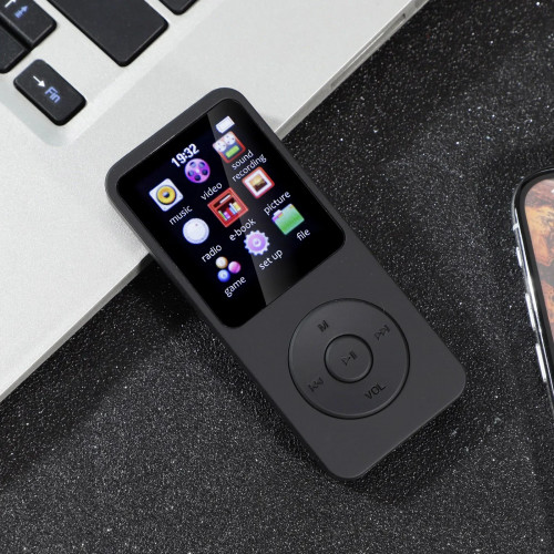 MP3 Player Bluetooth Mini Color Screen E-book Sports MP3 MP4 FM Radio Walkman Music Player Suitable for Win8/XP/VISTA