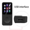 MP3 Player Bluetooth Mini Color Screen E-book Sports MP3 MP4 FM Radio Walkman Music Player Suitable for Win8/XP/VISTA