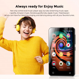 INNIOASIS Reproductor MP3 Player Bluetooth Speakers & WiFi, HiFi Music Player Support Spotify, Pandora, Car Radio,Up to 1TB