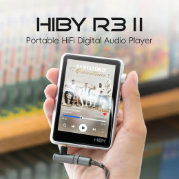 HiBy R3 II 2025 / R3 Gen 2 Music Player Bluetooth 5.1 WiFi MQA16X DSD256 Web Radio USB Audio Dongle DAC X1600E ES9219C 3.2‘’ 