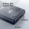 HiBy R3 II 2025 / R3 Gen 2 Music Player Bluetooth 5.1 WiFi MQA16X DSD256 Web Radio USB Audio Dongle DAC X1600E ES9219C 3.2‘’