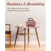 J-180 Retro Radio Bluetooth Speaker AM/FM/SW Clear Stereo Sound Quality TF/USB/Headphones Player Rechargeable Retro Radios