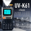 Baofeng UV-K61 Ham Radio Air Band Walkie Talkies 999 Channels Two Way Radio Station Aviation NOAA Police Marine (Upgrade UV-k6)