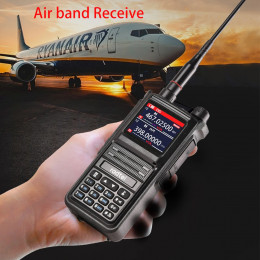 Radtel RT-470X Full band Ham Radio 256CH Air Band Two Way Radio Walkie Talkie Air Band Receive NOAA Police Marine Transceiver 