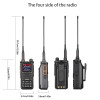 Radtel RT-470X Full band Ham Radio 256CH Air Band Two Way Radio Walkie Talkie Air Band Receive NOAA Police Marine Transceiver
