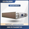 200W FM Transmitter 87.5-108M Radio Broadcast Equipments FM Transmitter  Radio Station Transmitter+Feeder+Single Dipole Antenna