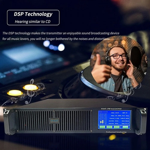 YXHT-2, 250W Professional FM Broadcast Transmitter-For Radio Stations