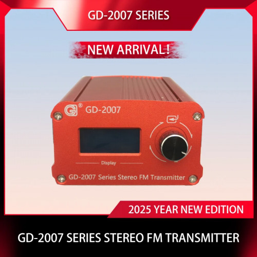 10W Adjustable Stereo FM Transmitter Wireless Broadcast Radio Station FM Transmitter+Adapter+15w Antenna