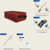 10W Adjustable Stereo FM Transmitter Wireless Broadcast Radio Station FM Transmitter+Adapter+15w Antenna