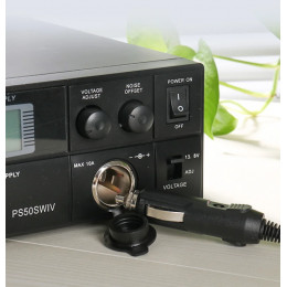 Refinement 4th generation PS50SWIV vehicle base shortwave radio DC communication switching power supply 13.8V 50A