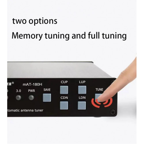 mAT-180H shortwave automatic antenna tuner, suitable for ICOM and Kenwood shortwave radio antenna tuners