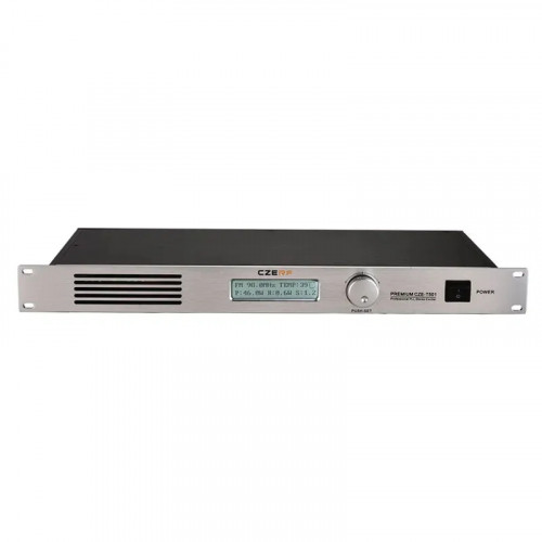 CZERF CZE-50W 50W FM RadioTransmitter 50 Watts Long Range Audio Equipment with GP-2S Antenna , Cable for Radio Station