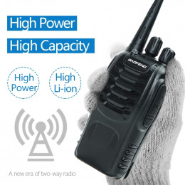 2/4PCS Baofeng BF-888S V2 Walkie Talkie Dual Band Portable Long Range UHF 400-470MHz USB/EU/US Ham Two Way Radio for Hunting