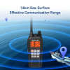 Retevis RM15 Marine Walkie Talkie IP68 Waterproof Long Range Radio vhf handheld Portable Floating Walkie Talkies for Boating