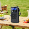 Portable AM/FM/SW Radio Battery Operated Radio with Earphone Jack Pocket Radio Small Radio for Outdoor Camping Emergency