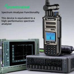 Quansheng TK11 8 Walkie Talkie Two Way Radio Portable Long Range 10W Transceiver Ham Amateur CB Shortwave Receiver AM FM NOAA