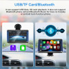 IPS 7Inch Car Touchscree Universal Portable Car Radio MP5 Multimedia Video Player for Car Screen Wireless Carplay Android Auto