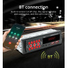 ESSGOO Car Radio 1 DIN Stereo FM Bluetooth MP3 Audio Player Cellphone Handfree Digital USB/SD With In Dash Aux Input